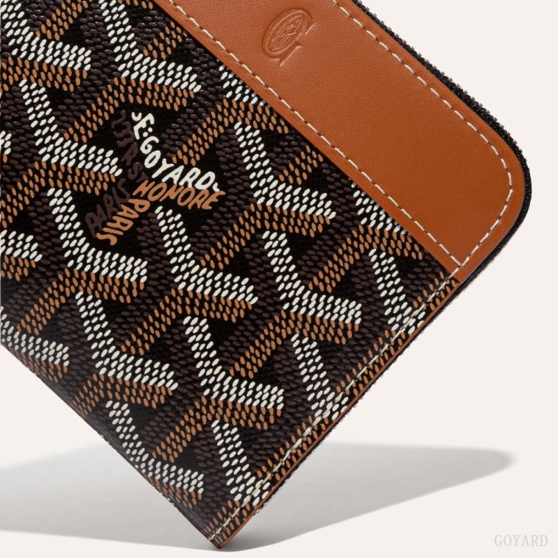 Carteras Goyard MATIGNON PM WALLET Negras Marrones | GY-FQK1963