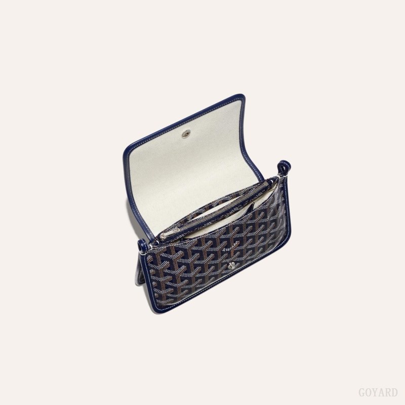 Carteras Goyard PLUMET POCKET WALLET Azul Marino Azules | GY-RDQ1027
