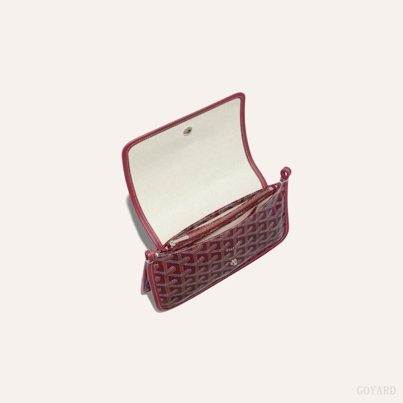 Carteras Goyard PLUMET POCKET WALLET Burdeos | GY-LIW1318