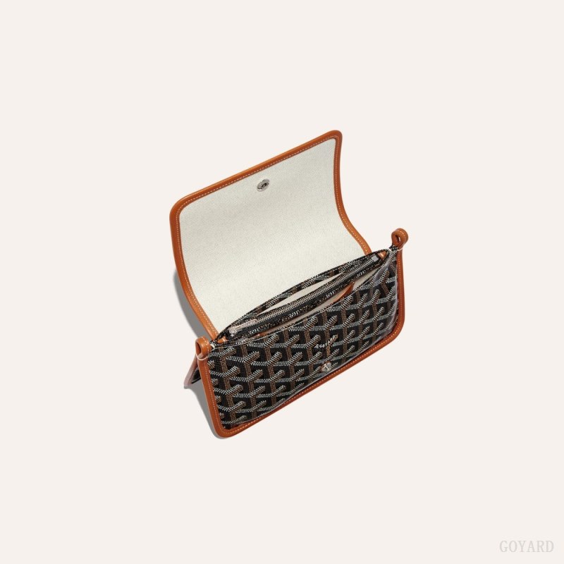 Carteras Goyard PLUMET POCKET WALLET Negras Marrones | GY-RLA2637