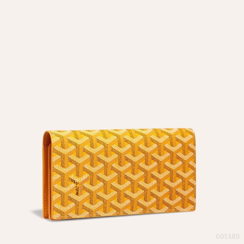 Carteras Goyard RICHELIEU WALLET Amarillo | GY-SXR6090