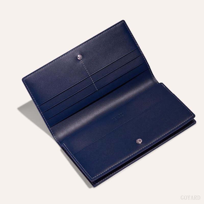 Carteras Goyard RICHELIEU WALLET Azul Marino Azules | GY-CQG0133