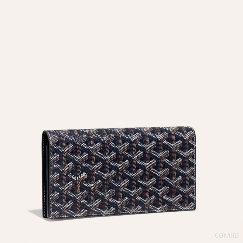 Carteras Goyard RICHELIEU WALLET Azul Marino Azules | GY-CQG0133