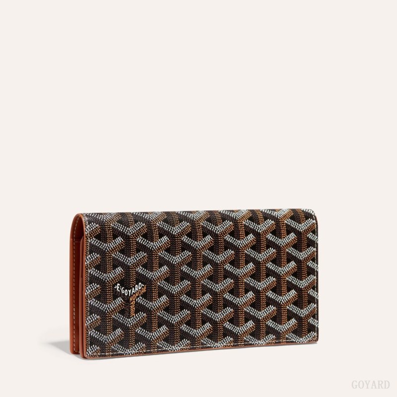 Carteras Goyard RICHELIEU WALLET Negras Marrones | GY-SNU0082
