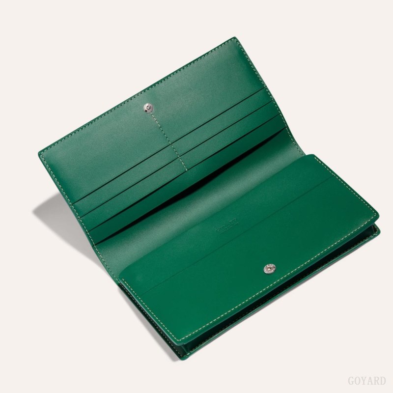 Carteras Goyard RICHELIEU WALLET Verde | GY-AOO1979