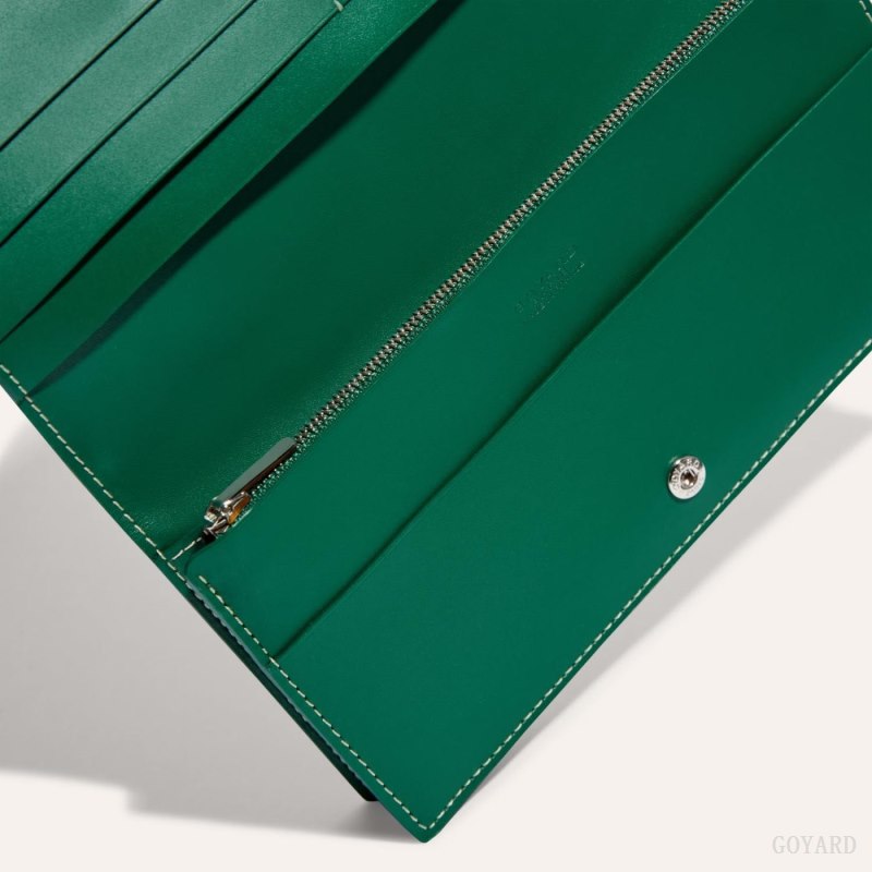 Carteras Goyard RICHELIEU WALLET Verde | GY-AOO1979