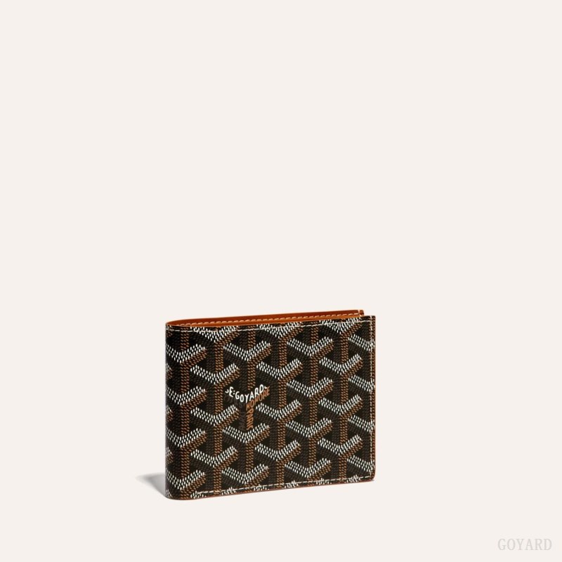Carteras Goyard SAINT-FLORENTIN WALLET Negras Marrones | GY-WHC0012
