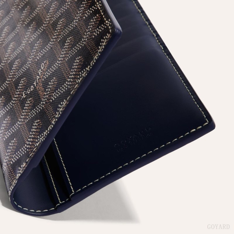 Carteras Goyard SAINT-ROCH WALLET Azul Marino Azules | GY-MRI5735