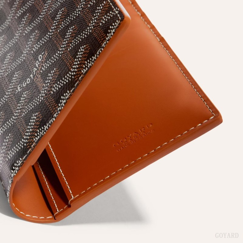 Carteras Goyard SAINT-ROCH WALLET Negras Marrones | GY-LFN9528