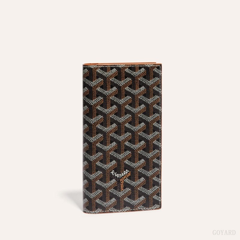 Carteras Goyard SAINT-ROCH WALLET Negras Marrones | GY-LFN9528