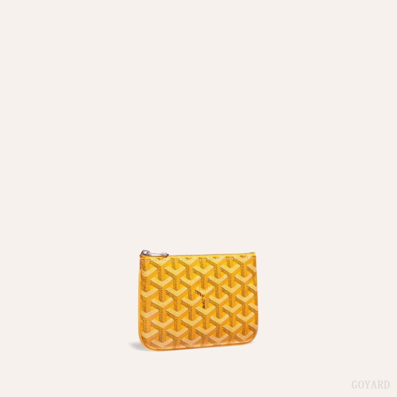 Carteras Goyard SÉNAT MINI WALLET Amarillo | GY-MYK8406