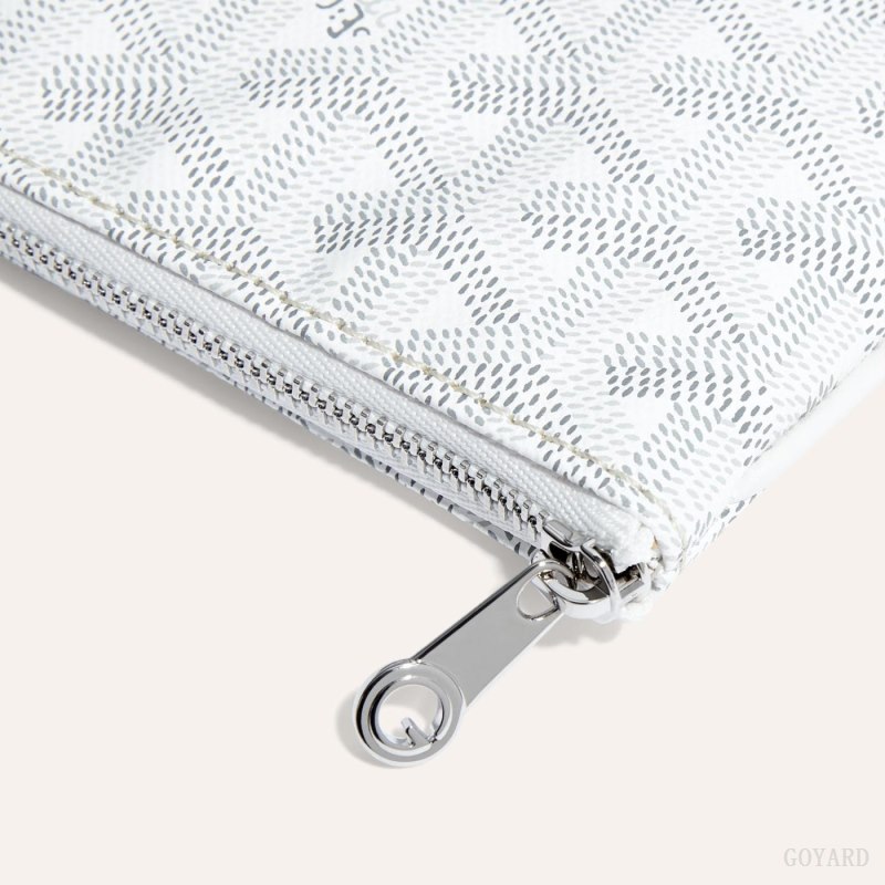 Carteras Goyard SÉNAT MINI WALLET Blancas | GY-MYN4503