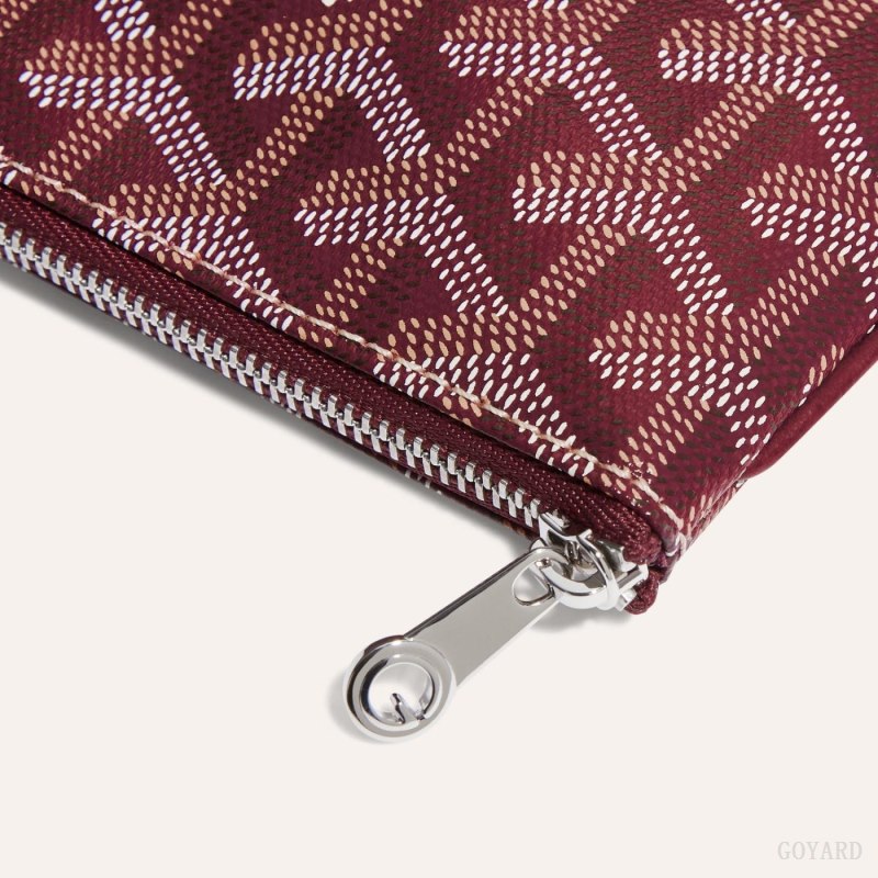 Carteras Goyard SÉNAT MINI WALLET Burdeos | GY-LRV7083