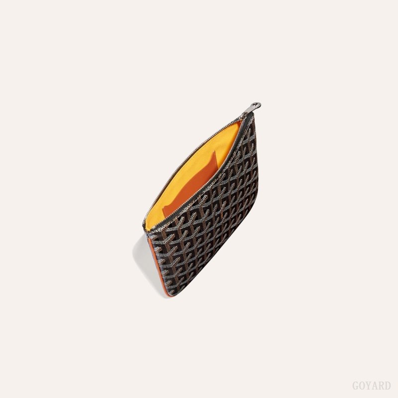 Carteras Goyard SÉNAT MINI WALLET Negras Marrones | GY-JYQ4759