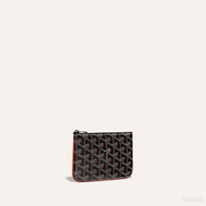 Carteras Goyard SÉNAT MINI WALLET Negras Marrones | GY-JYQ4759