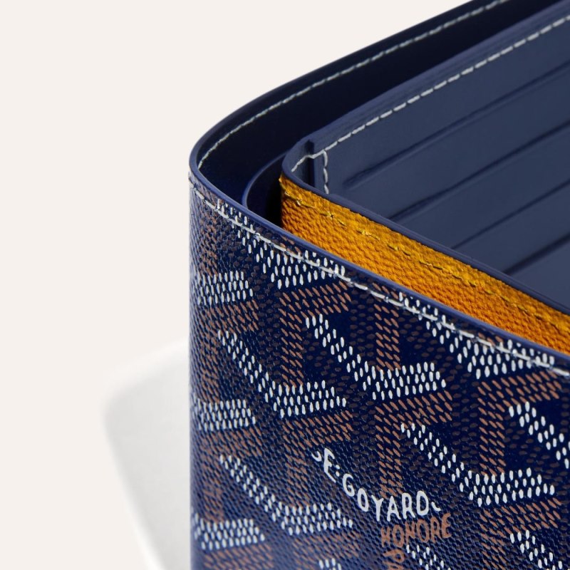 Carteras Goyard VICTOIRE WALLET Azul Marino Azules | GY-FUC6433