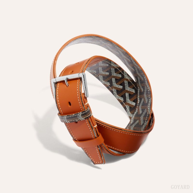 Cinturones Goyard FLORIDA BELT Negras Marrones | GY-FGP5612