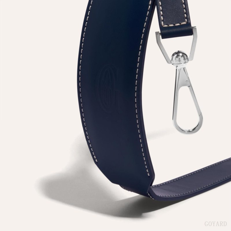 Correa Para Bolso Goyard CUIR MM STRAP Azul Marino Azules | GY-JDX1523