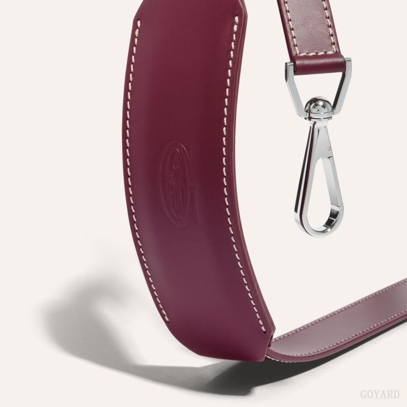 Correa Para Bolso Goyard CUIR MM STRAP Burdeos | GY-ZAP1622