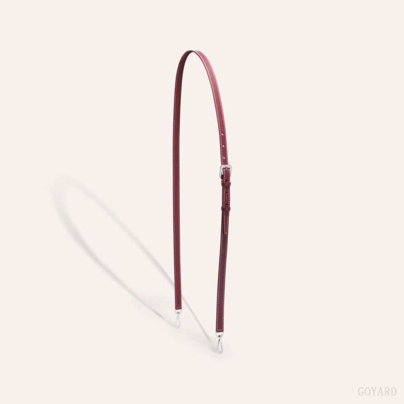 Correa Para Bolso Goyard CUIR PM STRAP Burdeos | GY-DLA0282