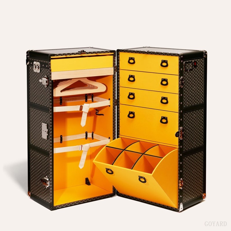 Maleta Goyard ARMOIRE TRUNK Negras | GY-ZDS2515