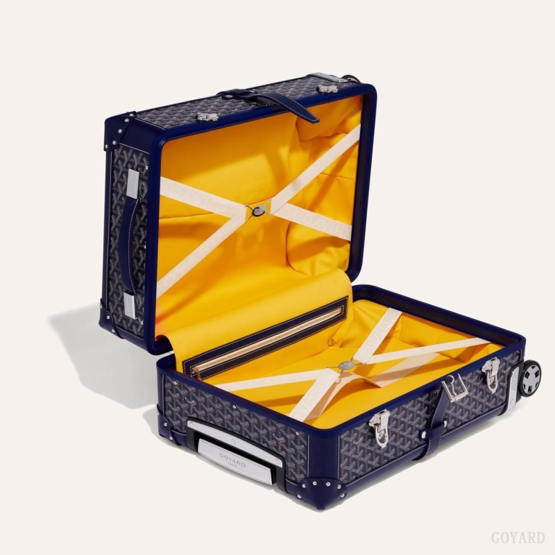 Maleta Goyard BOURGET PM TROLLEY CASE Azul Marino Azules | GY-EQW5100