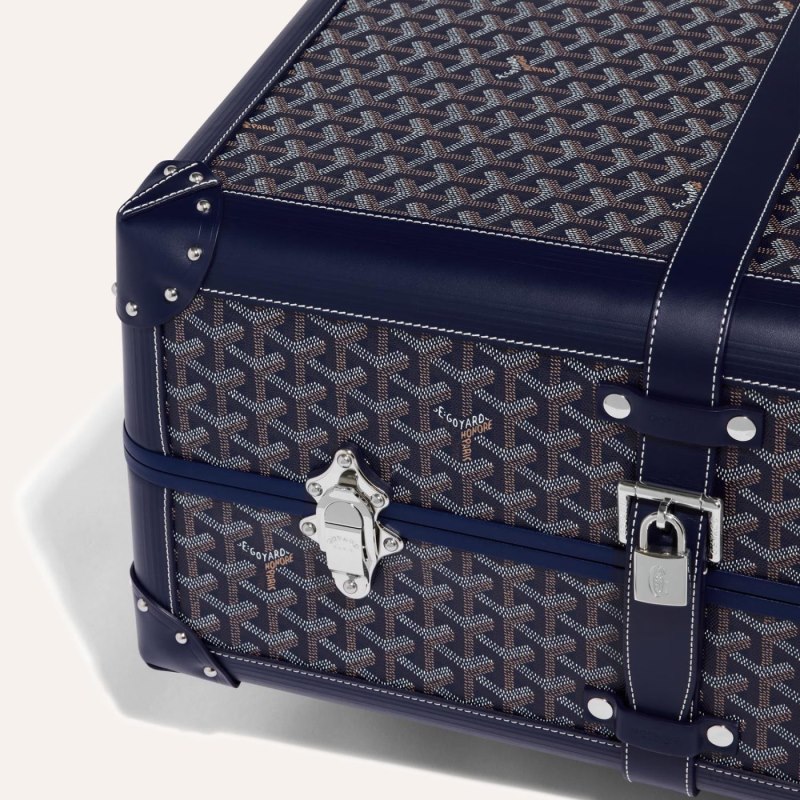 Maleta Goyard BOURGET PM TROLLEY CASE Azul Marino Azules | GY-EQW5100
