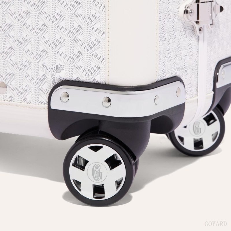 Maleta Goyard BOURGET PM TROLLEY CASE Blancas | GY-HGX3606