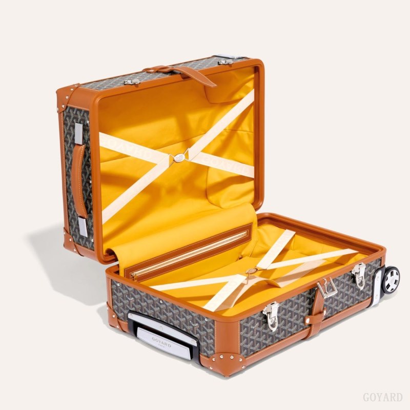 Maleta Goyard BOURGET PM TROLLEY CASE Negras Marrones | GY-VXN6349