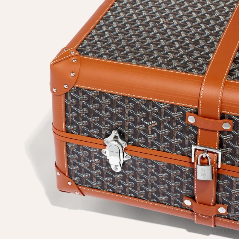 Maleta Goyard BOURGET PM TROLLEY CASE Negras Marrones | GY-VXN6349