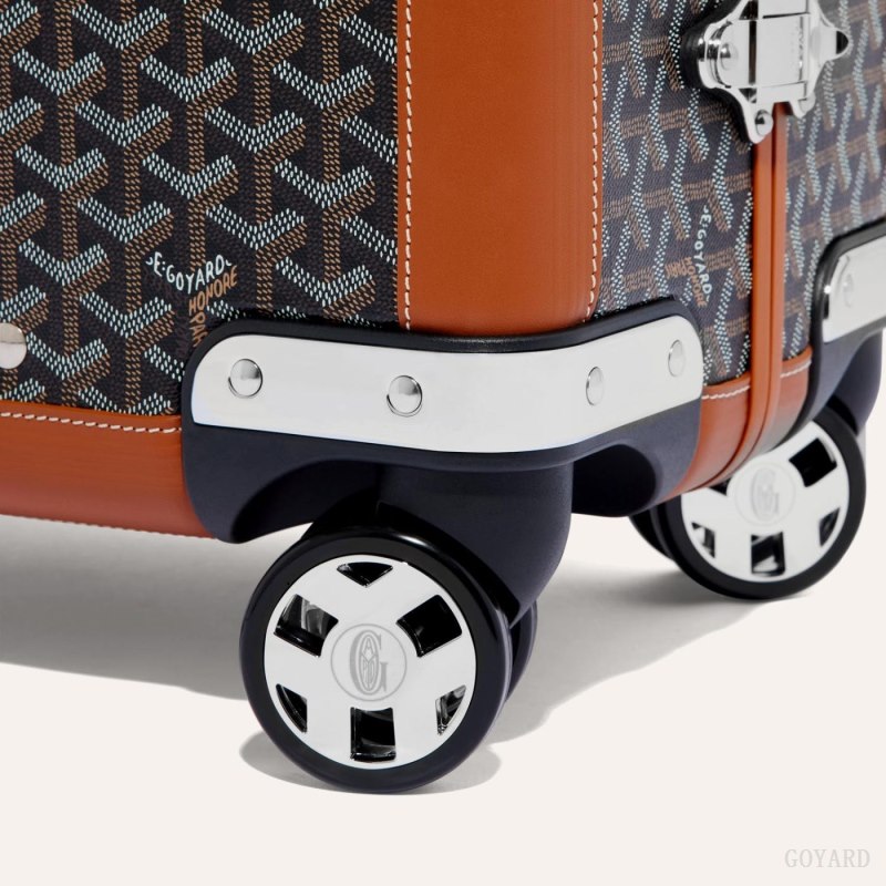 Maleta Goyard BOURGET PM TROLLEY CASE Negras Marrones | GY-VXN6349