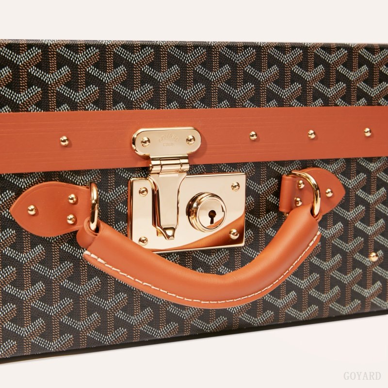 Maleta Goyard GRAND HÔTEL 50 CASE Negras Marrones | GY-MRX5929