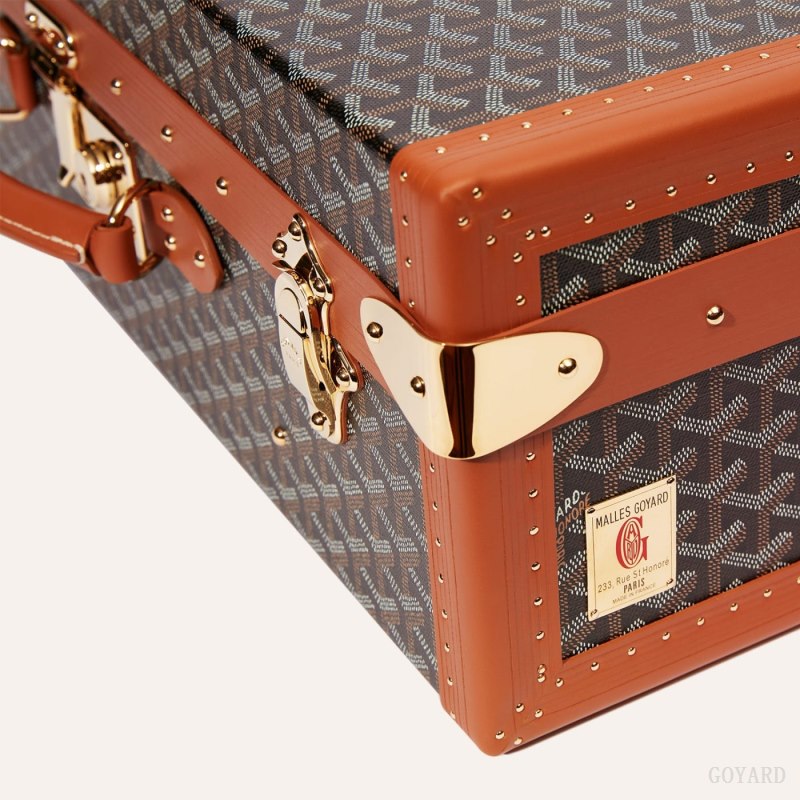 Maleta Goyard GRAND HÔTEL 55 CASE Negras Marrones | GY-MUC8317
