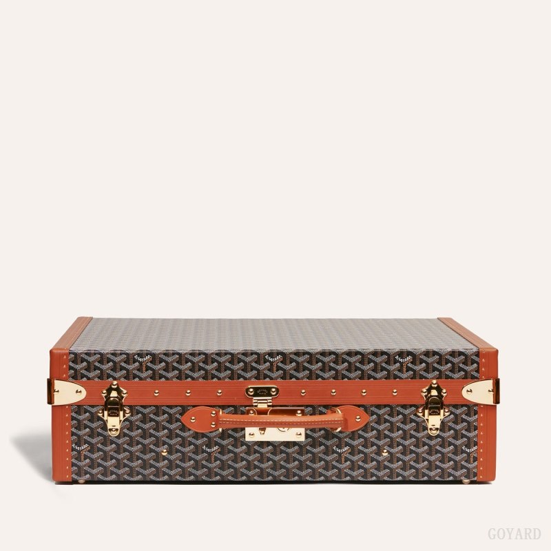 Maleta Goyard GRAND HÔTEL 60 CASE Negras Marrones | GY-XVV5412