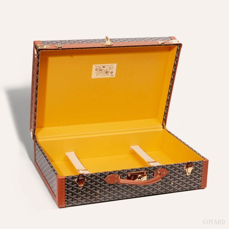 Maleta Goyard GRAND HÔTEL 60 CASE Negras Marrones | GY-XVV5412