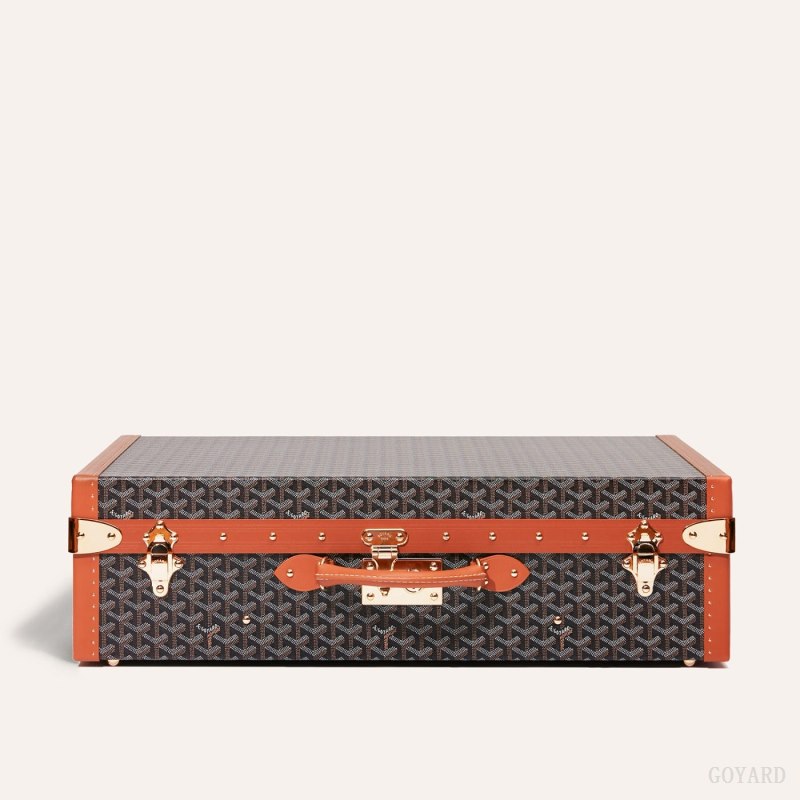 Maleta Goyard GRAND HÔTEL 65 CASE Negras Marrones | GY-NAD1660