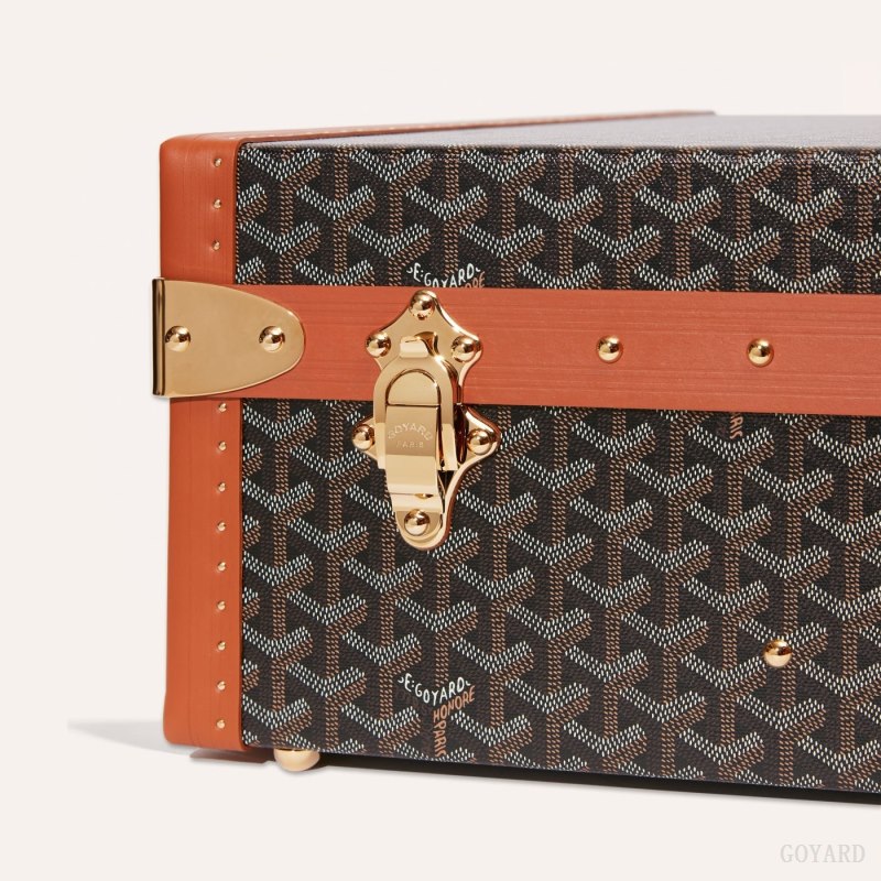 Maleta Goyard GRAND HÔTEL 65 CASE Negras Marrones | GY-NAD1660