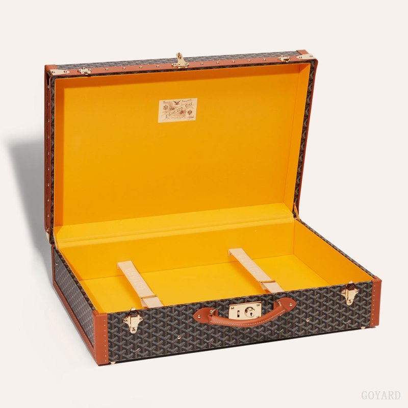 Maleta Goyard GRAND HÔTEL 70 CASE Negras Marrones | GY-JCF0859