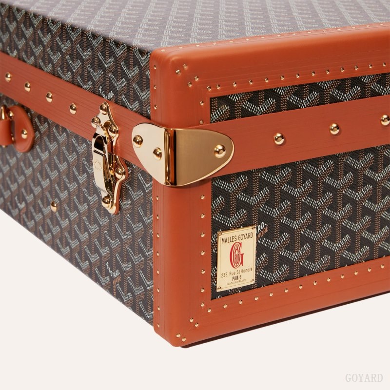 Maleta Goyard GRAND HÔTEL 70 CASE Negras Marrones | GY-JCF0859
