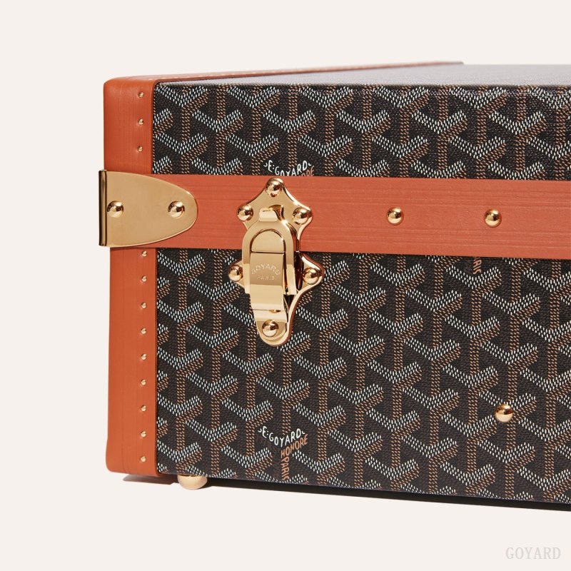 Maleta Goyard GRAND HÔTEL 75 CASE Negras Marrones | GY-RUQ5906