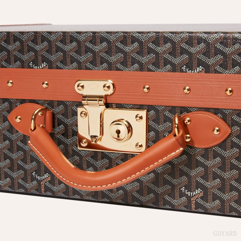 Maleta Goyard GRAND HÔTEL 75 CASE Negras Marrones | GY-RUQ5906