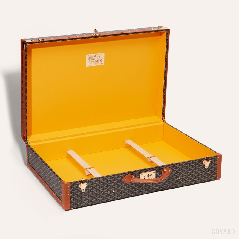 Maleta Goyard GRAND HÔTEL 80 CASE Negras Marrones | GY-IYI0480