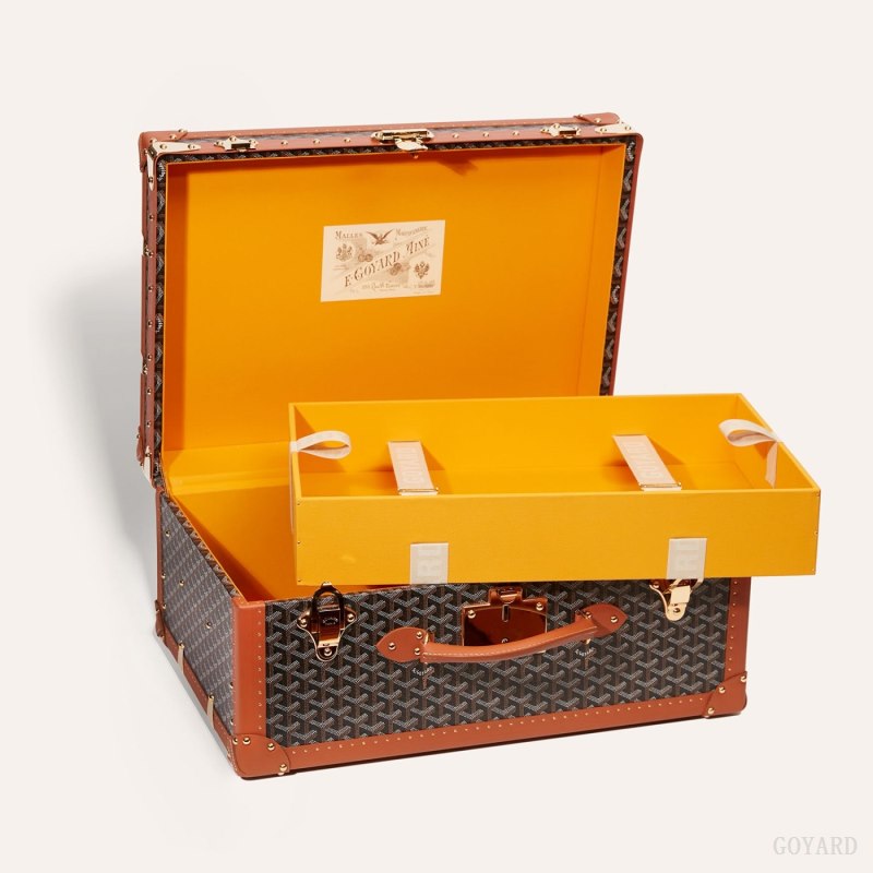 Maleta Goyard PALACE 55 SUITCASE Negras Marrones | GY-NBH6888