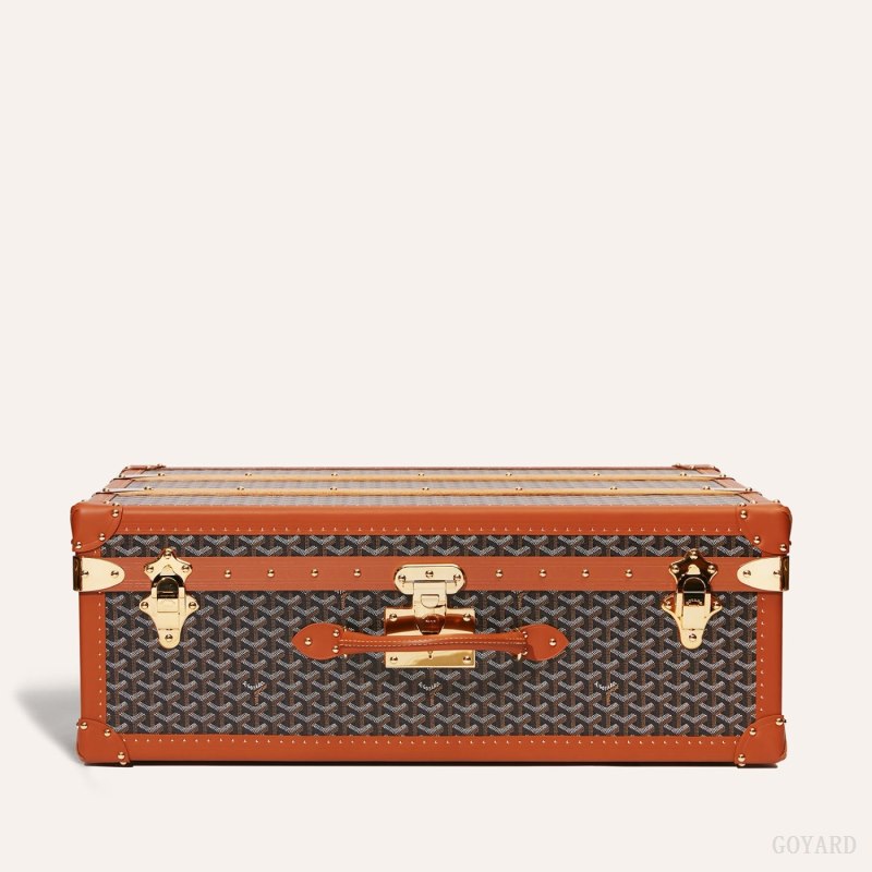 Maleta Goyard PALACE 70 SUITCASE Negras Marrones | GY-QSX4388