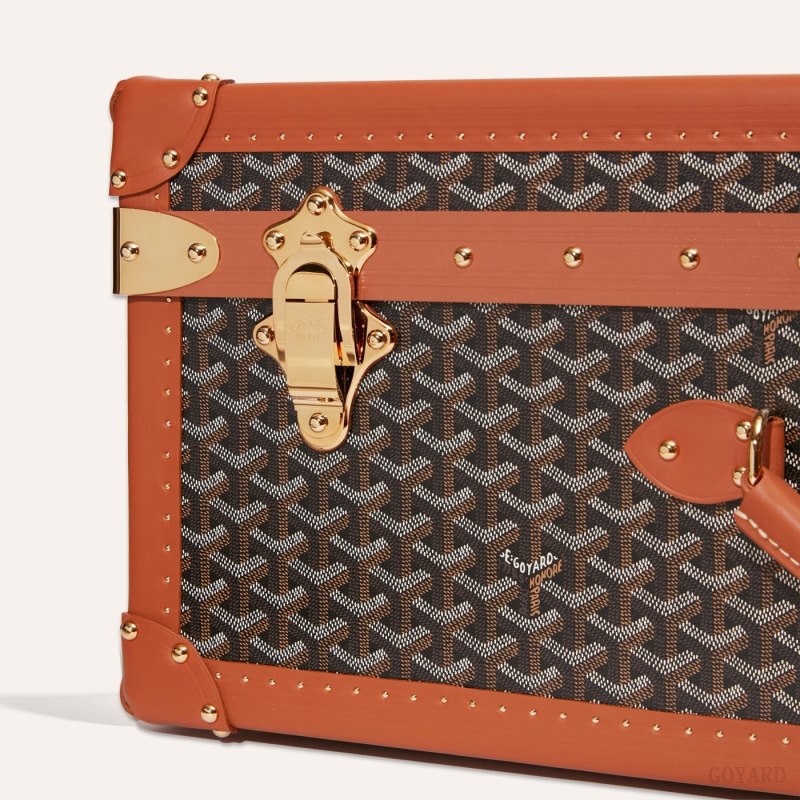 Maleta Goyard PALACE 70 SUITCASE Negras Marrones | GY-QSX4388