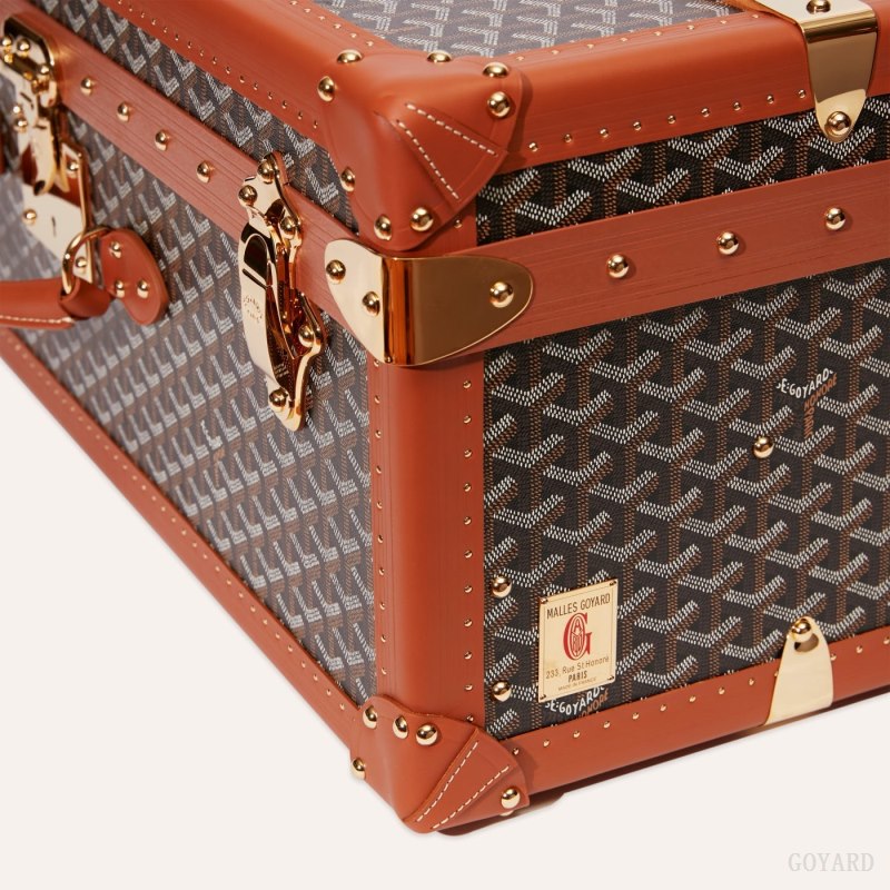Maleta Goyard PALACE 70 SUITCASE Negras Marrones | GY-QSX4388