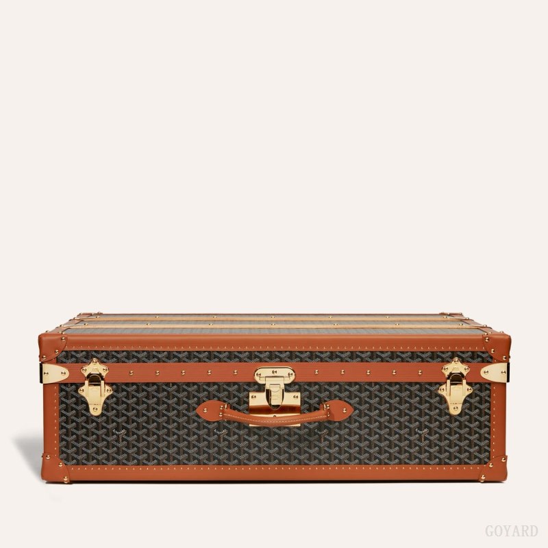 Maleta Goyard PALACE 80 SUITCASE Negras Marrones | GY-SPO0851