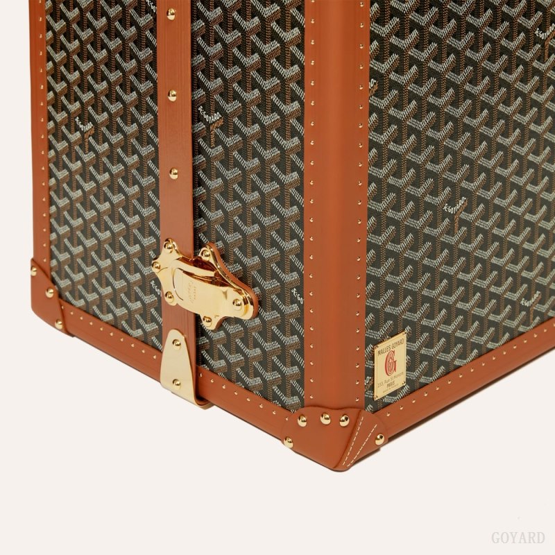 Maleta Goyard PULLMAN TRUNK Negras Marrones | GY-BME0651