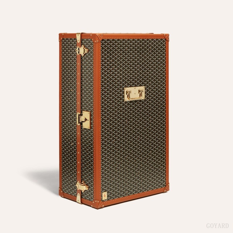 Maleta Goyard PULLMAN TRUNK Negras Marrones | GY-BME0651
