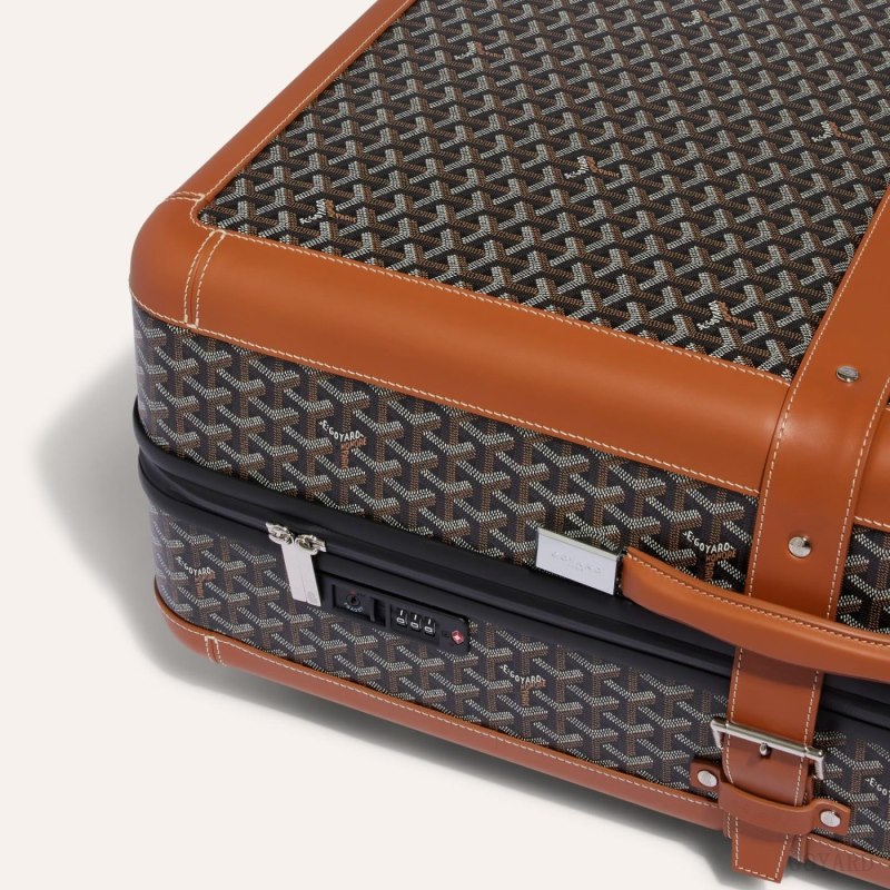 Maleta Goyard SATOLAS GM ROLLING SUITCASE Negras Marrones | GY-JJV7089